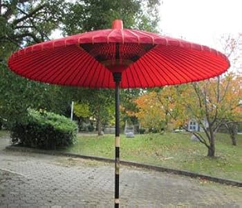 ★野立て傘  3.5尺 和傘・野点傘専門店 恭雅】 和傘 − 野点傘大3．5尺 ビニル